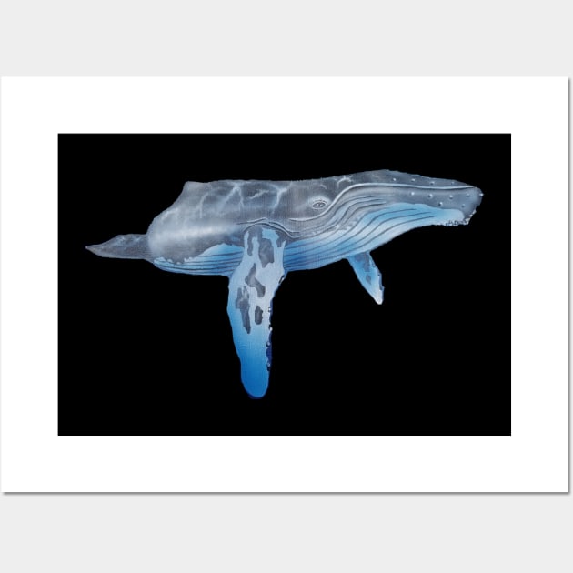 Humpback whale Wall Art by Coreoceanart